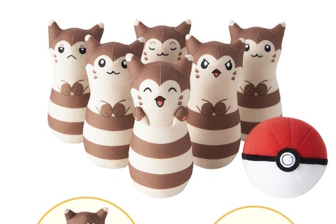 『ポケモン』の卓上ゲーム4商品が登場！ミニボーリングはピンになって並ぶ「オオタチ」たちが可愛い 画像