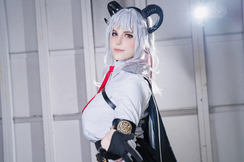 【コスプレ】脚が長くてカッコいい！身長180cmウクライナ美女の『鳴潮』ザンニーがスタイル抜群だった【写真8枚】 画像