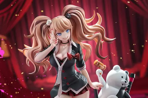 『ダンガンロンパ』15周年記念フィギュアとして「江ノ島盾子」が立体化！モノクマやモノミ、歴代おしおきの数々で構成された台座も豪華 画像