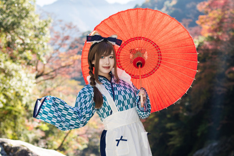 【特集】紅葉・滝・廃校舎…どこで撮影しても絵になる場所があったのか！「コスプレ×徳島県那賀町の絶景」永久保存版をお届け【写真69枚】 画像