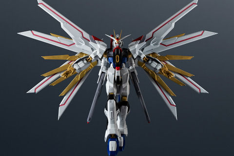 劇場版ガンダムSEEDより「マイフリ」がGUNDAM UNIVERSEで立体化！ビームサーベルと対艦刀フツノミタマの二刀流が決まる 画像