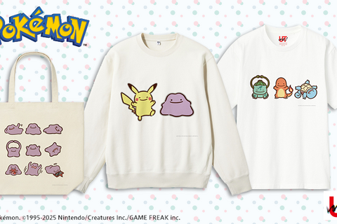 「へんしんが苦手なメタモン！」が可愛い！ユニクロのオリジナルグッズ作成サービス「UTme!」にスタンプ新登場 画像