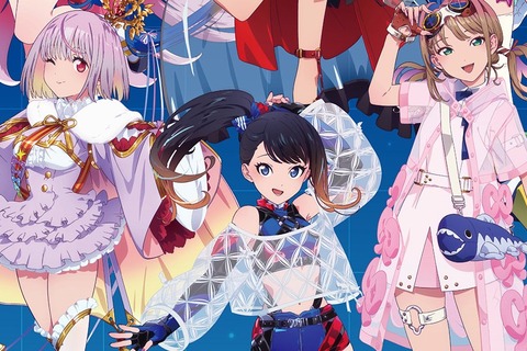 宝多六花たちが“バーチャルライバー風”に！「グリッドマンユニバース」POP UP SHOPが12月24日より開催ー特典ポストカードは配信画面デザイン 画像