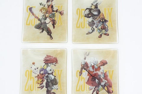『FF9』絵皿として飾れるガラスプレートは全4種！各種商品が予約受付中―トートバッグやB6サイズノートなど、日常で使えるアイテムも 画像