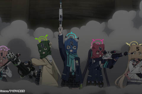 『ブルアカ』より、シロコたちが扮する「覆面水着団」マスクがプライズ化！2026年春登場予定 画像