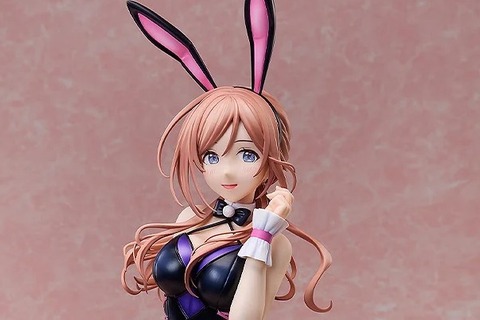 はみ出す魅力！『学マス』より「姫崎莉波」が公式描き下ろしオリジナルバニーガール衣装で立体化ータイツ素材使用でリアルな質感に 画像