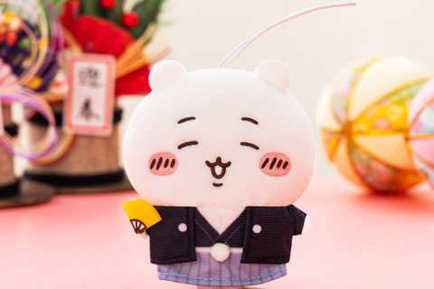 「ちいかわ」たちが袴姿で新年をお祝い！“オデのお汁粉”にも注目の「お正月マスコット」全4種が12月中旬より展開 画像