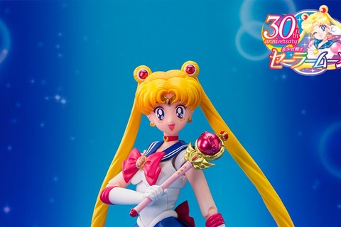 “月にかわっておしおきよ”「セーラームーン」アクションフィギュアが一新！キューティムーンロッドやルナなどを付属した豪華セット 画像