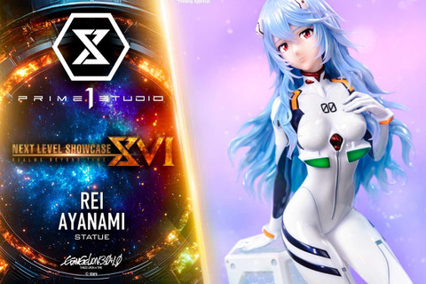 ロングヘアと穏やかな表情が可愛い…「シンエヴァ」綾波レイが1/4スケールのスタチュー化 画像