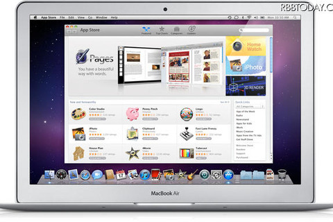 Apple、Mac版「App Store」を来年1月6日から開始！ 画像