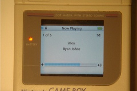 iPodがゲームボーイになる素敵なカバー 画像