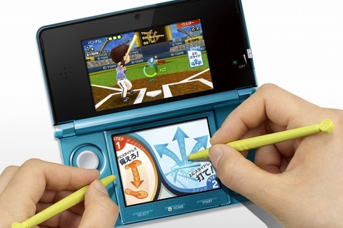 2本のペンで遊ぶ新感覚スポーツゲームが3DSに登場『タッチ！ダブルペンスポーツ』 画像