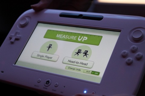 【E3 2011】3cmってこんなに長かったっけ・・・Wii Uで脳トレ? 『MEASURE UP』を体験 画像