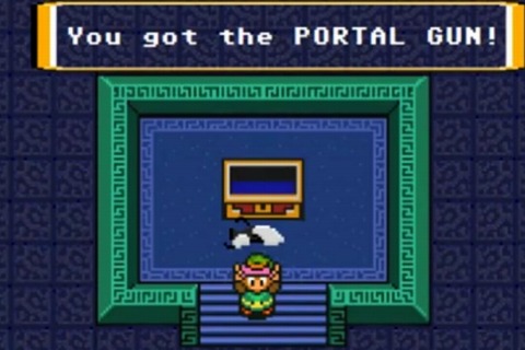 もしも『ゼルダの伝説』に『Portal』のポータルガンがあったら・・・? 画像