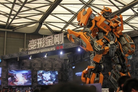 【China Joy 2011】NetDragonブースには『トランスフォーマー』と『ダンジョンキーパー』  画像