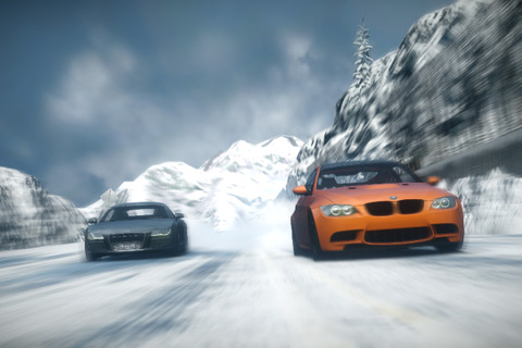 【gamescom 2011】崩れ落ちる雪山で壮絶なレースが始まる～『Need for Speed: The Run』 画像