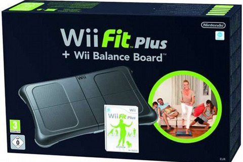 任天堂、日本でも『Wii Fit Plus』にバランスWiiボード(クロ)を同梱して発売 画像