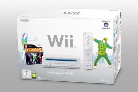欧州任天堂、Wii本体と『Just Dance 2』をセットにして発売 画像