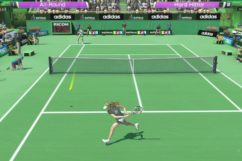 PSVitaでより楽しめるようになった人気テニスシリーズ最新作『パワースマッシュ4』 画像