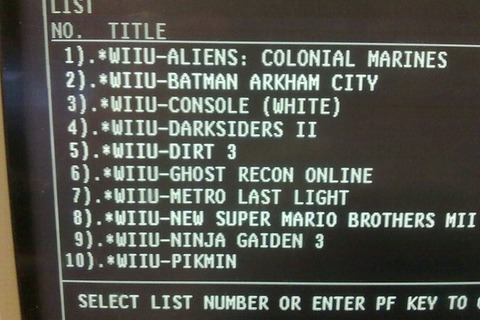Wii Uのロンチタイトルリスト? 英ブロックバスターからのリーク  画像