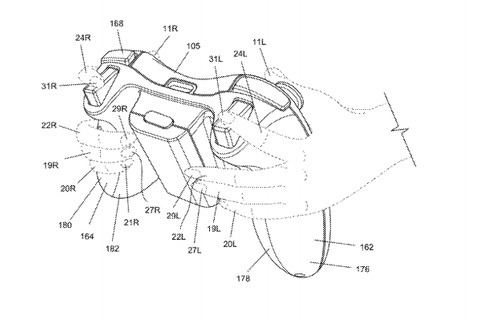 マイクロソフト、コントローラーの感圧センサーでユーザーを認識する技術を特許出願 画像