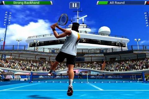 本格的テニスゲームなのに簡単操作、セガの新作『パワースマッシュ チャレンジ』 画像