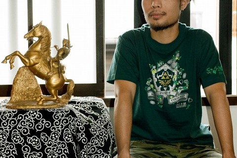 【THE KING OF GAMES】ゼルダ25周年Tシャツを作った男・江南店長に訊く 画像