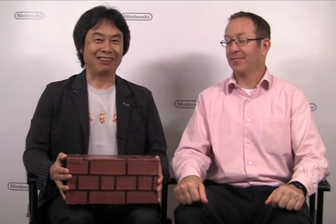 【E3 2012】3DSとWii U、2つの『New スーパーマリオブラザーズ』を生みの親自ら紹介 画像