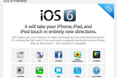 アップル、iOS 6発表 ― SiriのiPad対応など、200の新機能搭載 画像