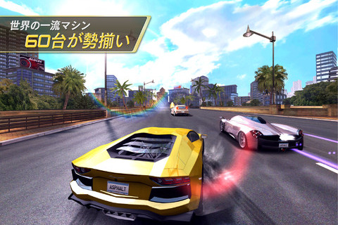 60種類以上の車種が登場する高速レースゲーム『アスファルト 7: Heat』配信スタート 画像