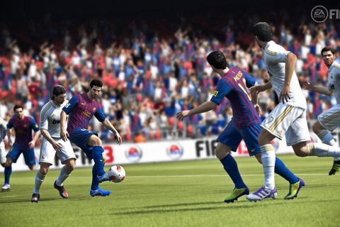 Wii U版『FIFA 13』ゲームパッドを使った6つの操作方法 画像