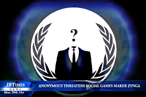 匿名ハッカー集団「アノニマス」、次の標的としてジンガを指名 画像