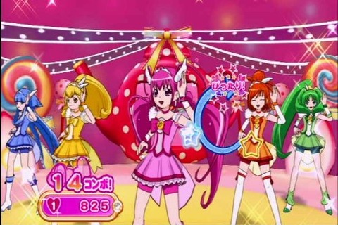 Wii『プリキュア オールスターズ ぜんいんしゅうごう☆レッツダンス!』ティザーサイトオープン、収録曲が明らかに 画像