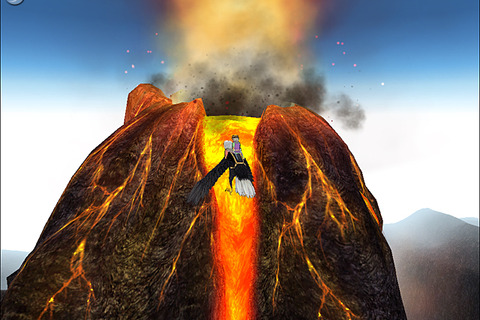 火山地帯にレッドドラゴン出現！『マビノギ』3周年アップデート 画像