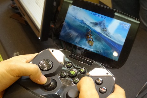 【GDC 2013】NVIDIAのゲーム機「Project SHIELD」を体験 (動画あり) 画像