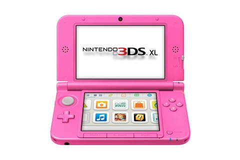 英国任天堂、ピンク1色で統一された新色ニンテンドー3DS LLを発売 画像