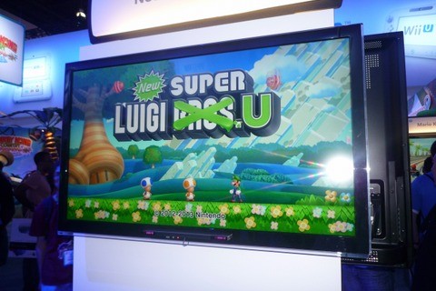 【E3 2013】配信目前『New スーパールイージU』を一足先にプレイ ― キノピオもルイージと同じ性能に 画像