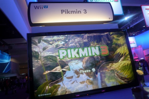 「次世代ワールドホビーフェア'13 Summer」の任天堂ブースでは『ピクミン3』が試遊可能 画像