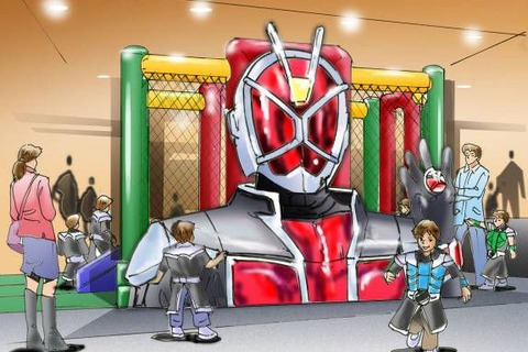 ナムコランド「仮面ライダーアクションスタジアム」が大阪、広島に6月21日オープン 画像