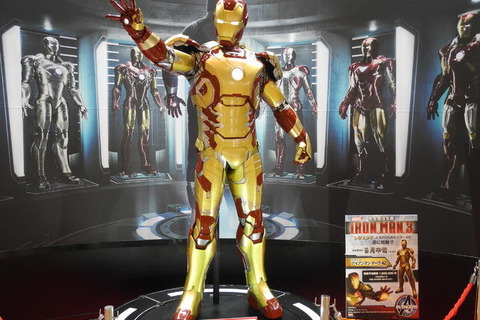 【東京おもちゃショー2013】アイアンマンのコスチューム、価格は180万円 画像