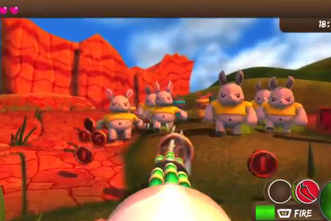 邪悪なウサギから身を守れ！ほのぼの系FPS『Blast ‘Em Bunnies』ニンテンドー3DS版のリリースも決定 画像