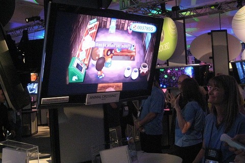 【E3 2008】WiiSpeakに対応、『どうぶつの森Wii』プレイレポート 画像
