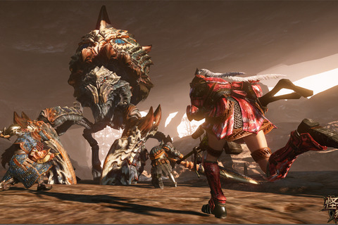 『モンスターハンターオンライン』10月24日から中国でオープンβが開始 － 九寨溝のようなマップや未知の甲殻種モンスターなど独自コンテンツが追加 画像