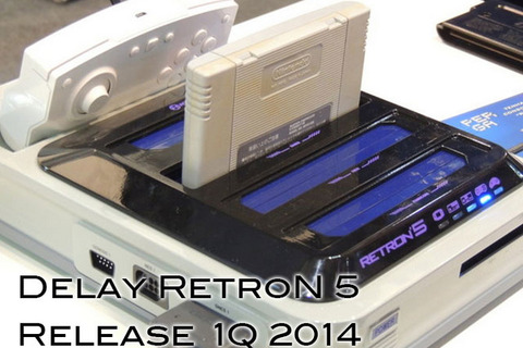レトロゲームハード互換機「RetroN 5」の発売日が2014年のQ1に延期 画像