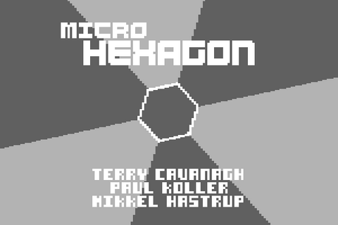 『Super Hexagon』ならぬ『Micro Hexagon』！16KBに現代の技術を詰め込むコモドール64作品コンペ 画像