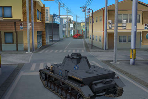 PS Vitaで再現した「大洗町」を戦車で駆け巡れ！『ガールズ＆パンツァー 戦車道、極めます！』ゲーム画像多数公開 画像
