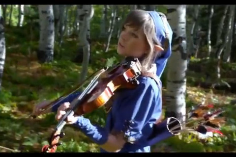 あの名曲をバイオリンアレンジで ― リンジー・スターリングが奏でる「ゼルダ」シリーズメドレー 画像