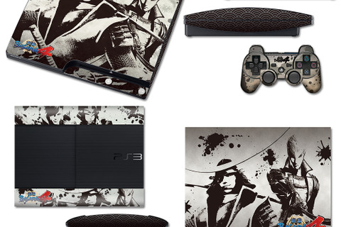 PlayStation3を『戦国BASARA4』仕様に飾る本体用スキンシールセットが発売決定 画像
