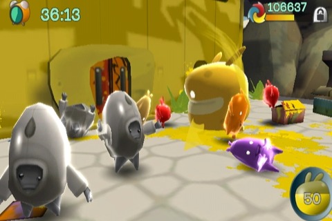 Wii『ブロブ カラフルなきぼう』キャラクターやゲームに関する詳細公開 画像