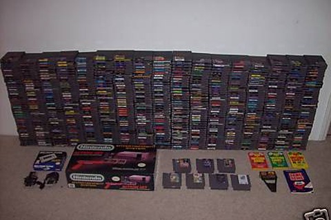 NESの全700作品のコレクションがeBayで競売中―家庭の事情で泣く泣く・・・ 画像